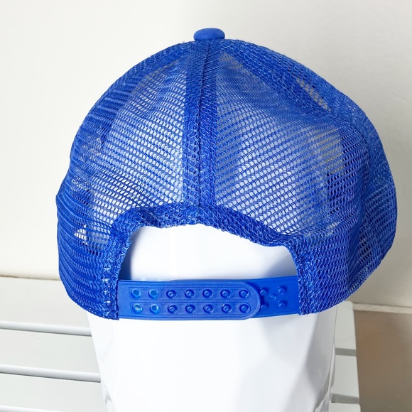 Busch Light Blue Trucker mesh Hat original logo One Size Fits All - Picture 3 of 4